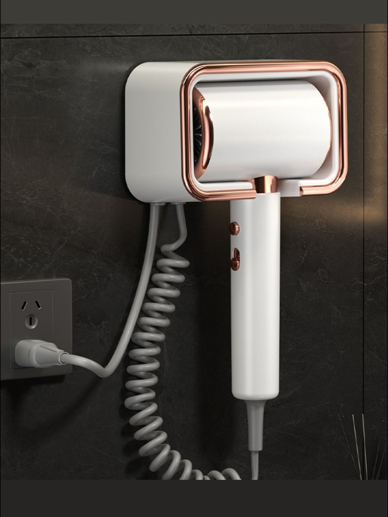 Wall-Mounted Household Hair Dryer Unique Oils