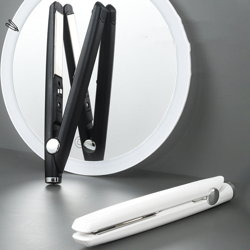 Usb Interface Mini Hair Curler And Straightener Dual-use Hair Curler Elyvora LLC