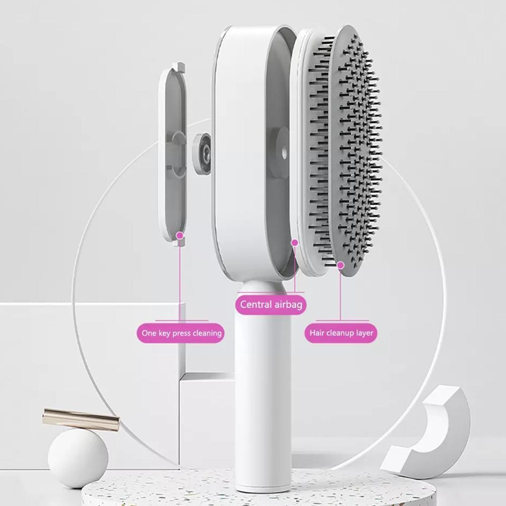 3D Air Cushion Massager Hairbrush with Self-Cleaning Feature Sell My Stuff