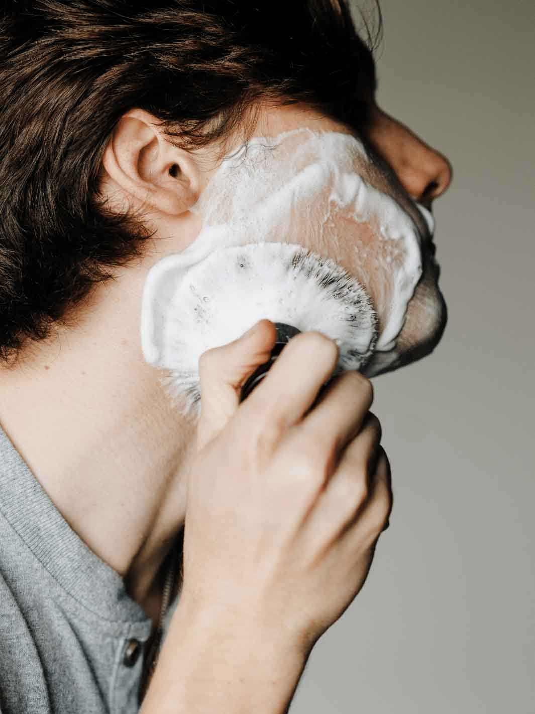 Shaving Cream Starter (Cream + Brush) Supply