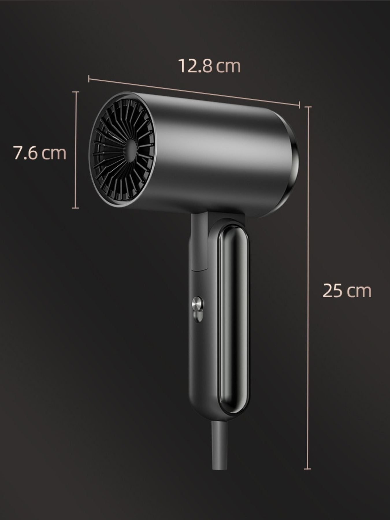 Portable Negative Ion Household Hair Dryer Unique Oils