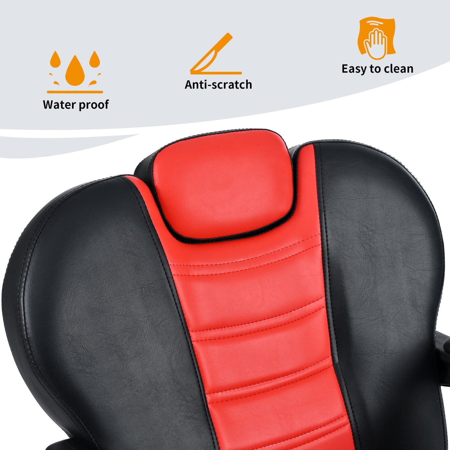 Classic Reclining Barber Chair Salon Chair For Hair Stylist With Heavy Duty Hydraulic Pump, 360° Rotation, Tattoo Chair Shampoo Beauty Salon Equipment, Max Load Weight 330 Lbs HouseOfZazla
