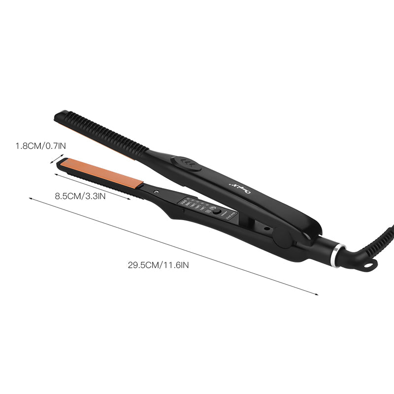 Professional flat iron ceramic hair straightener Elyvora LLC