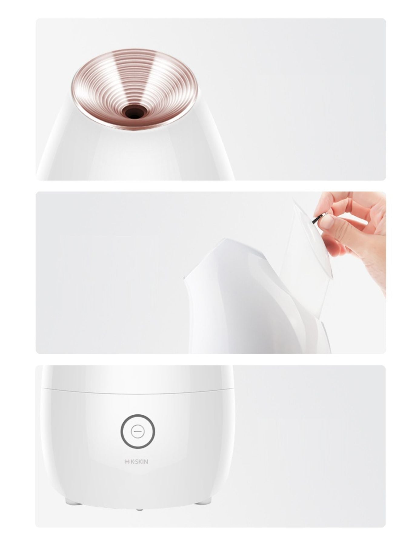 Facial Steamer Deep Cleansing Beauty Device Unique Oils