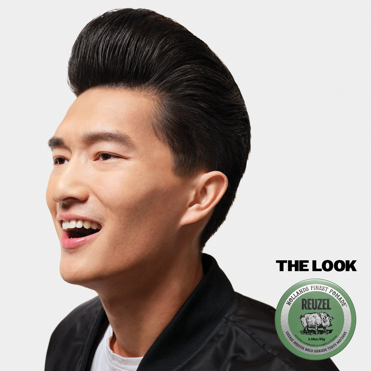 Reuzel - Green Oil Based Medium Pomade Grease The Grease Shop