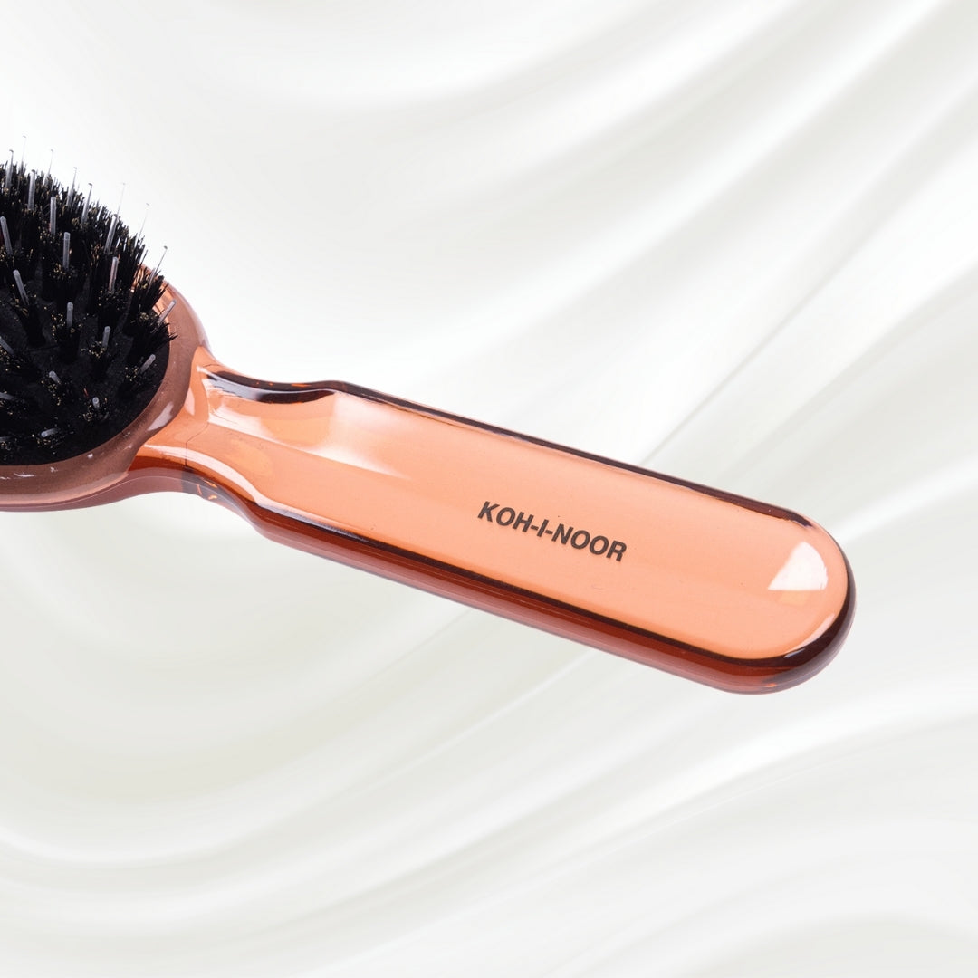 All Seasons Mixed Bristle Brush - Boar & Nylon for Normal to Thick Hair KOH-I-NOOR Beauty USA
