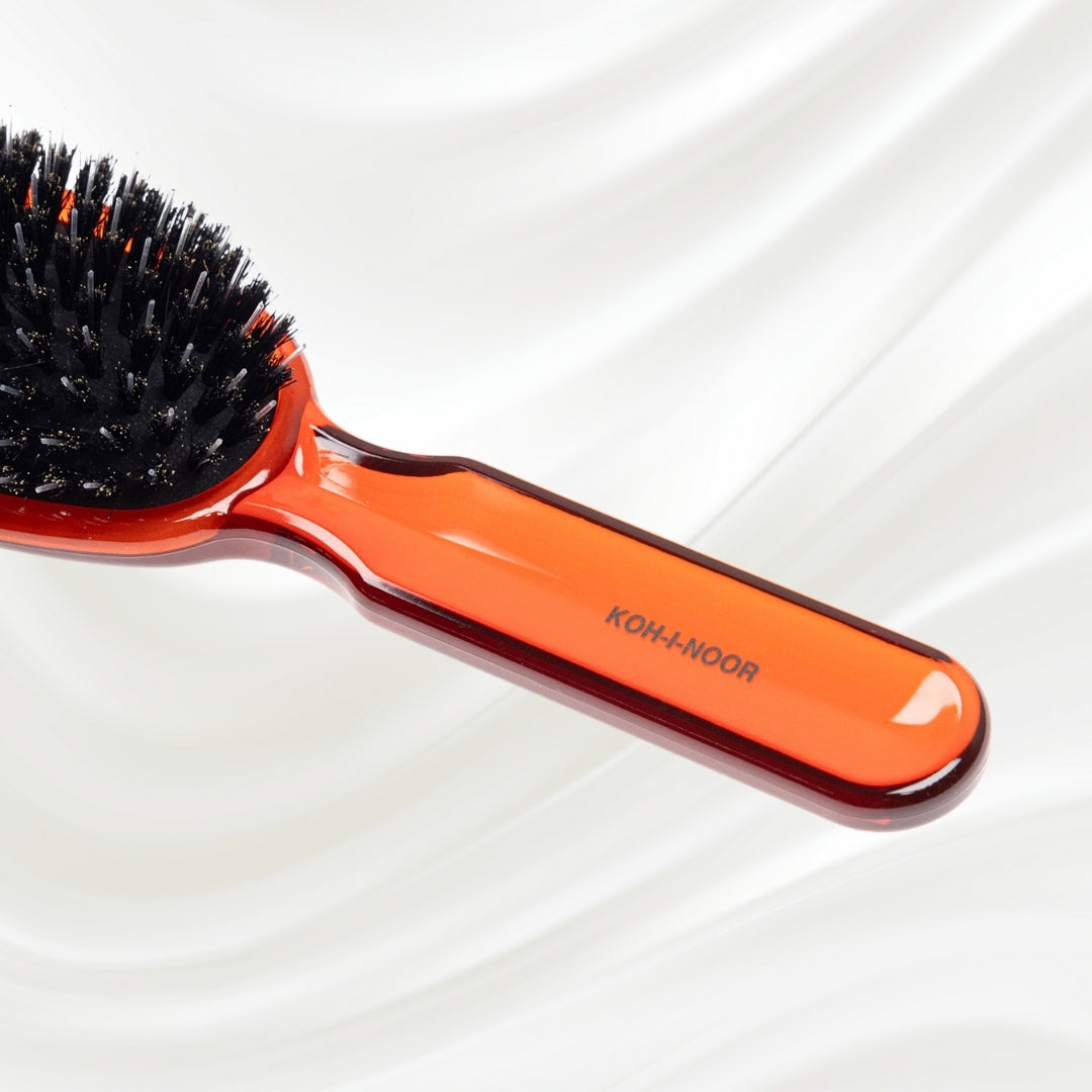 All Seasons Mixed Bristle Brush - Boar & Nylon for Normal to Thick Hair KOH-I-NOOR Beauty USA