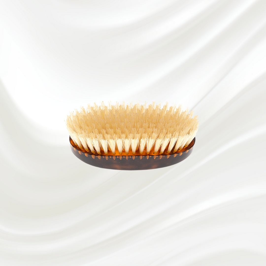 Jaspè Military Natural Bristle Brush - Men's Hair & Beard Grooming KOH-I-NOOR Beauty USA