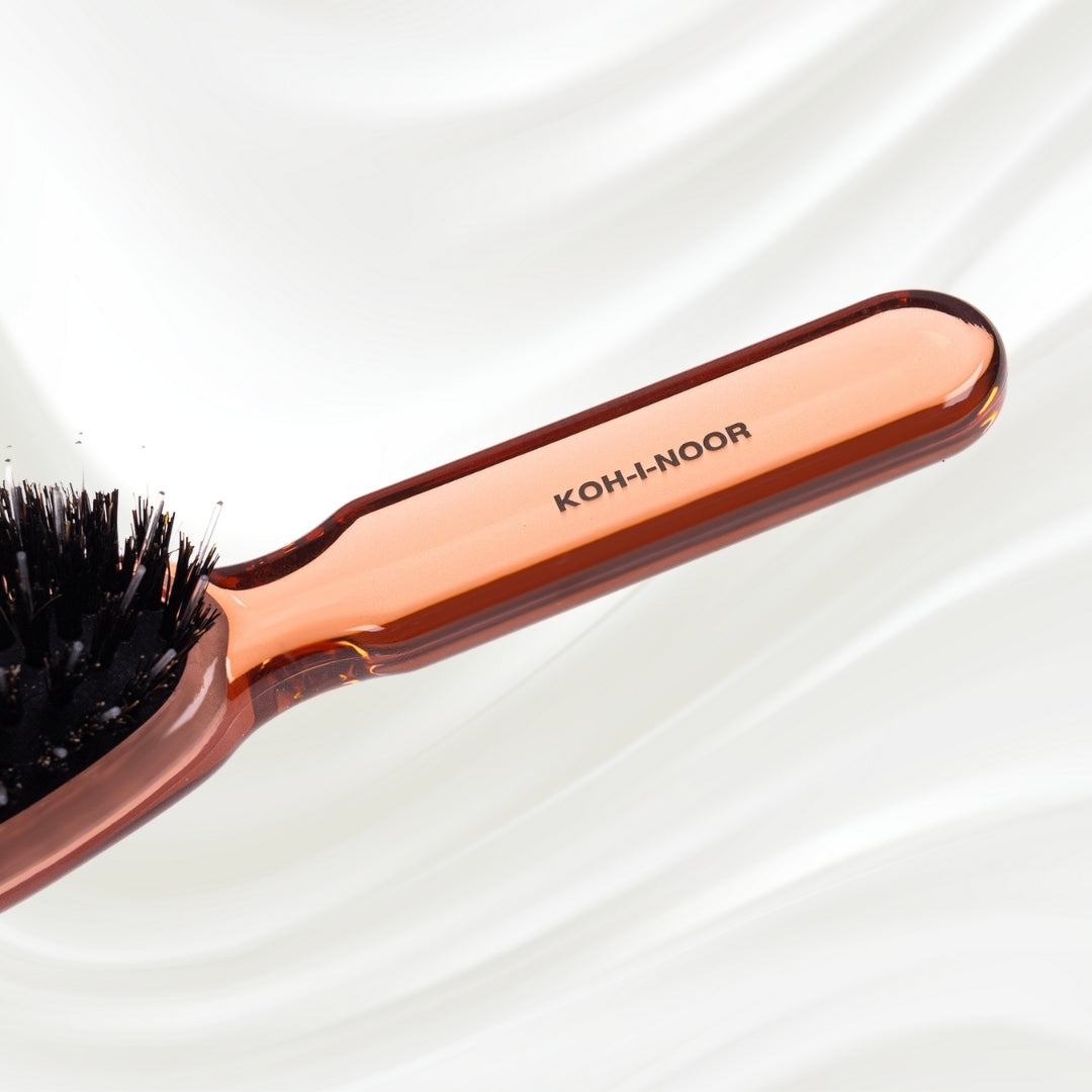 All Seasons Mixed Bristle Brush - Boar & Nylon for Normal to Thick Hair KOH-I-NOOR Beauty USA