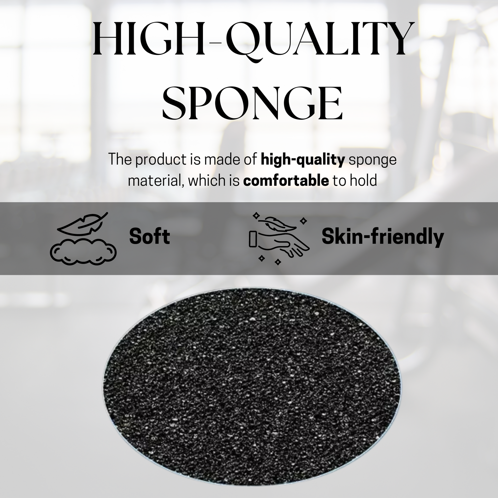 Beard Trimming Catcher Sponge Sink Cleaner Sponge Bathroom Sink Cleaner Highly-Absorbent Sink Sponge Beard Shaving Catcher Reusable Beard Hair Catcher Wet Duster Sponge Barber Supplies Selzalot