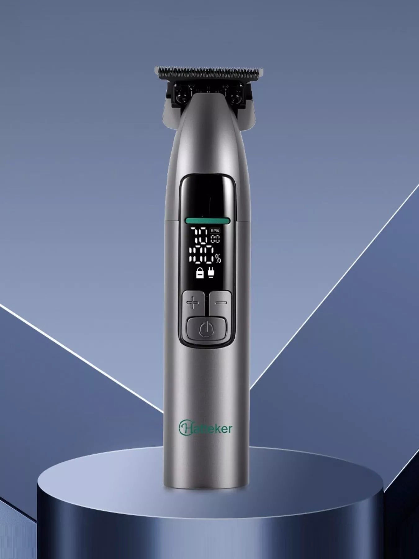Cordless Hair Clipper with LED Display Unique Oils
