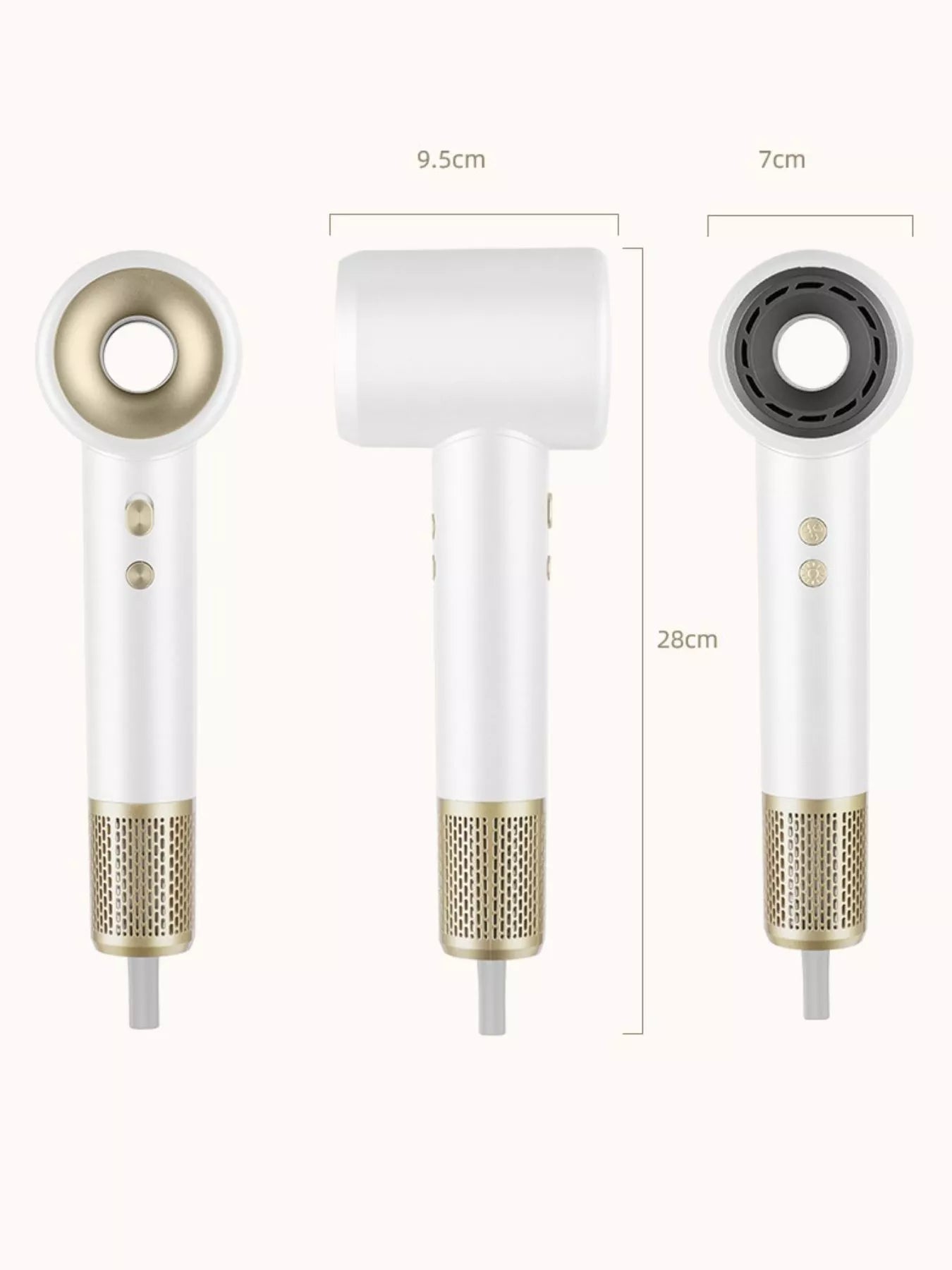Lightweight High-Speed Hair Dryer Unique Oils