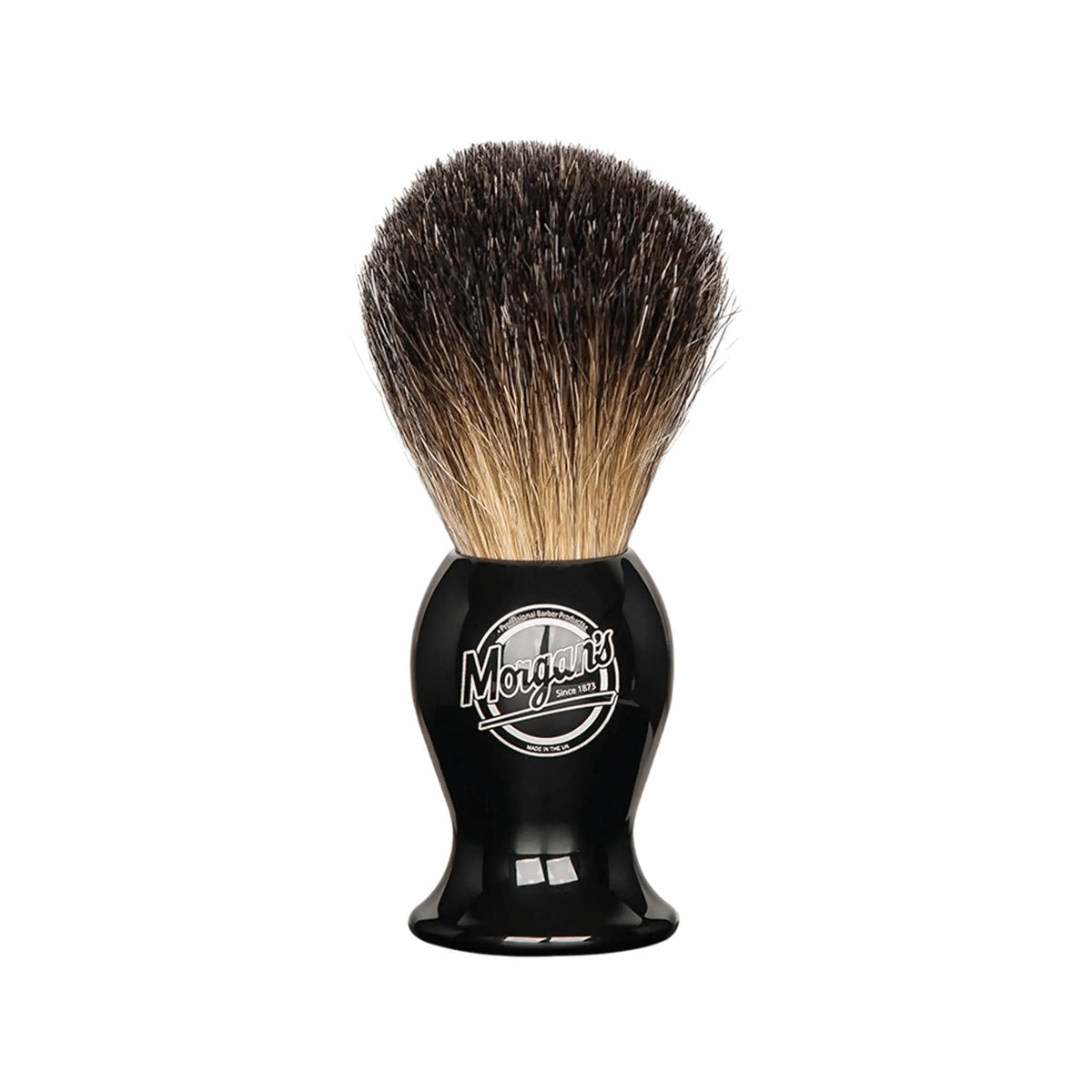 Morgan's Pomade Badger Hair Shaving Brush Beauty Care Bag