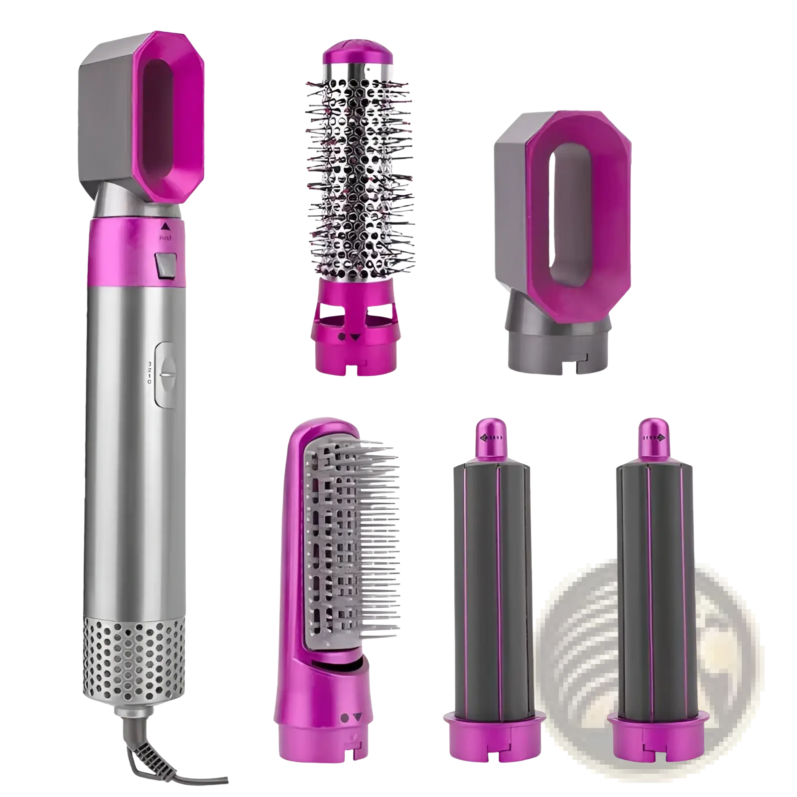 5-in-1 Hot Air Comb Hair Dryer and Styler Set ARBA Global