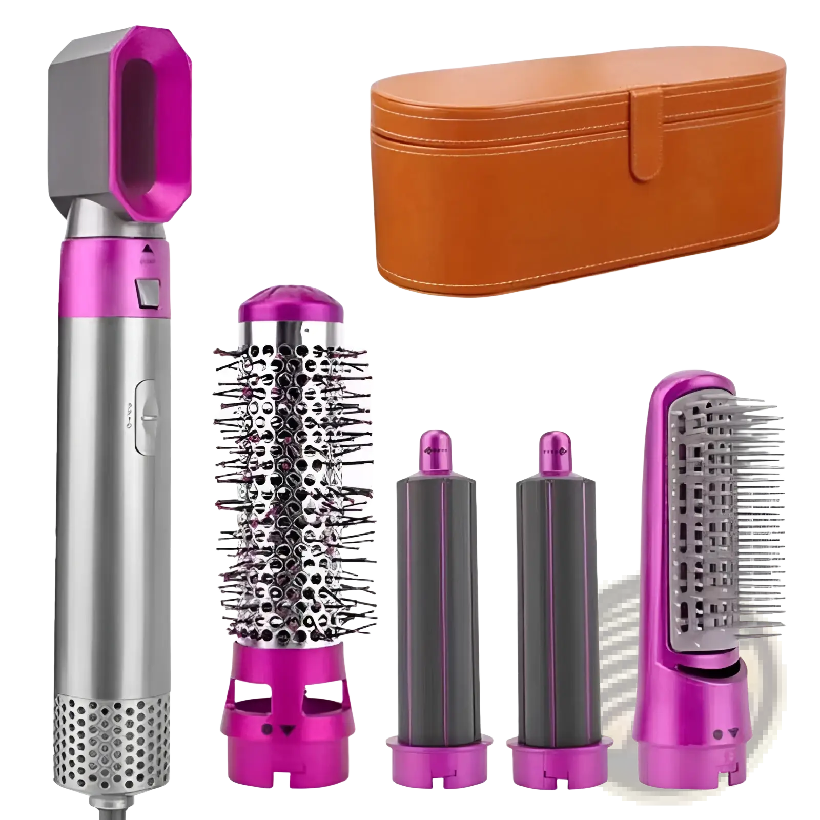 5-in-1 Hot Air Comb Hair Dryer and Styler Set ARBA Global