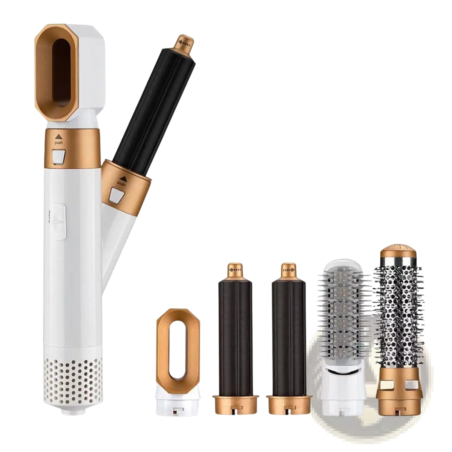 5-in-1 Hot Air Comb Hair Dryer and Styler Set ARBA Global