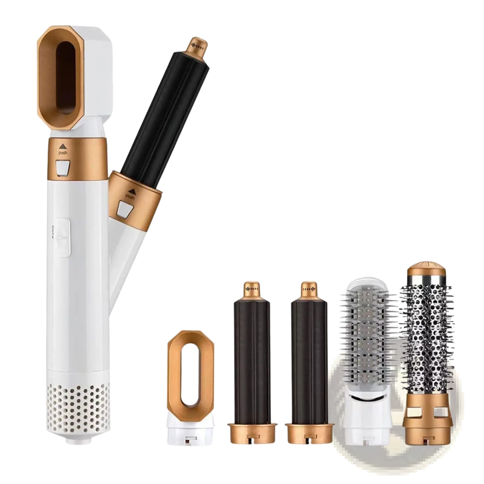 5-in-1 Hot Air Comb Hair Dryer and Styler Set ARBA Global