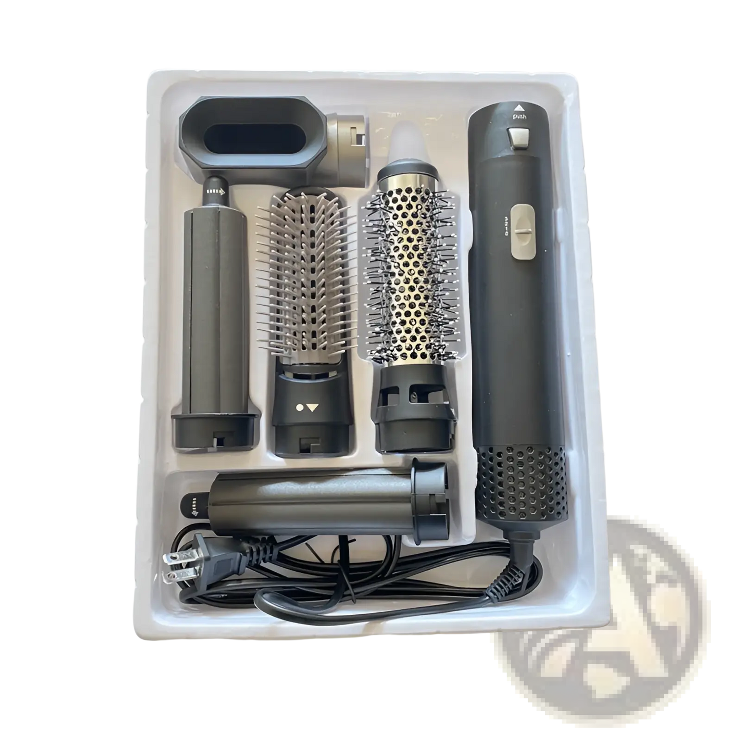 5-in-1 Hot Air Comb Hair Dryer and Styler Set ARBA Global