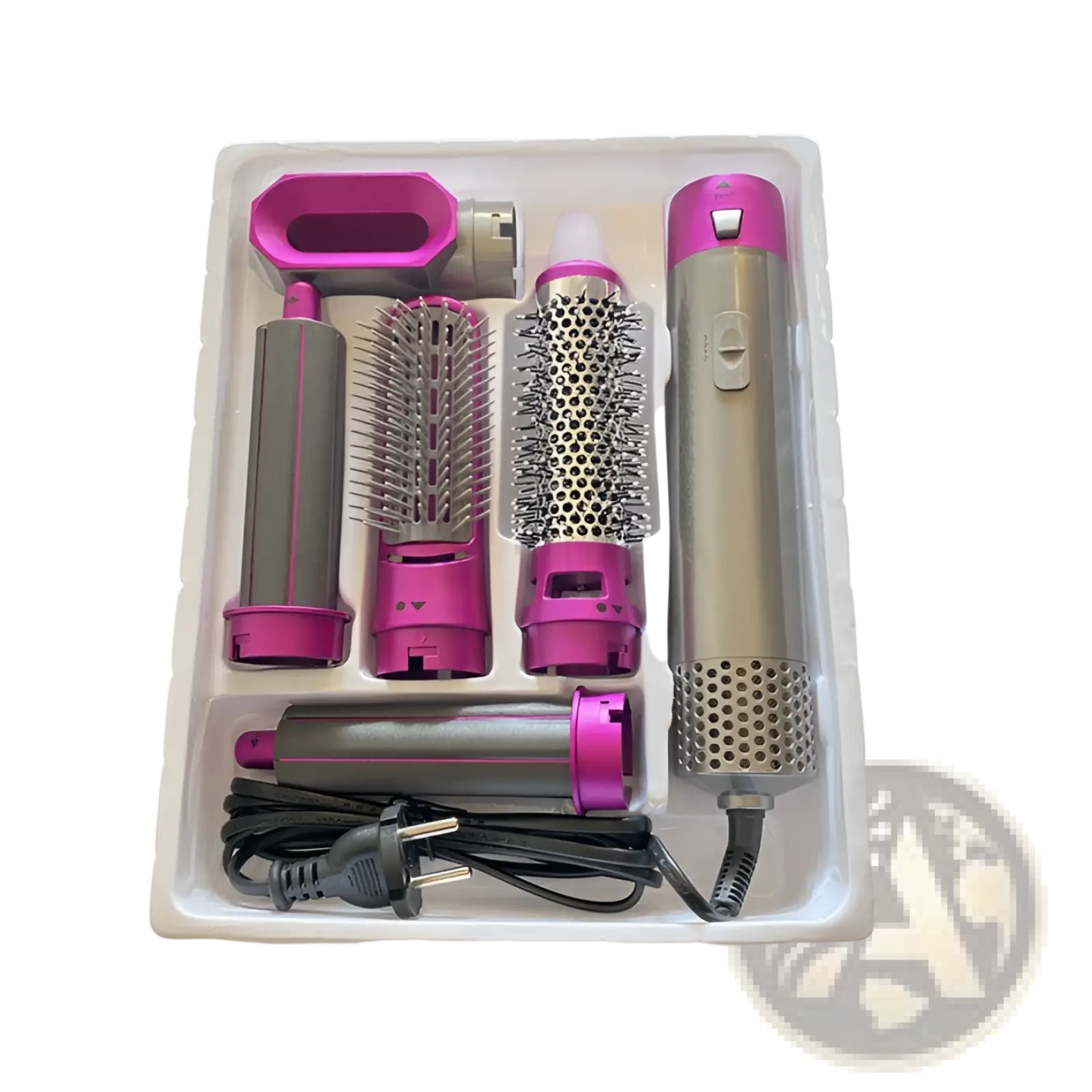 5-in-1 Hot Air Comb Hair Dryer and Styler Set ARBA Global