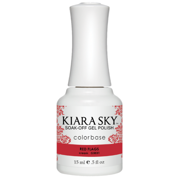 Kiara Sky All-in-One - 5031 Red Flags (Gel) Queen Nails & Beauty Supplies