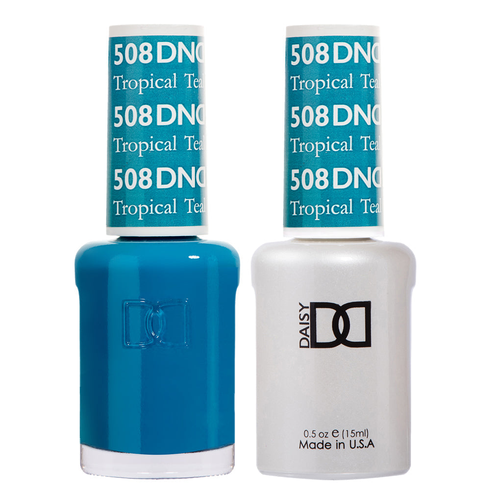 Tropical Teal #508 - DND Gel Duo Lunali Nail Supply