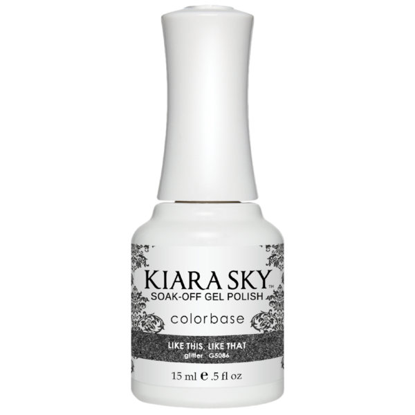 Kiara Sky All-in-One - 5086 Little Black Dress (Gel) Queen Nails & Beauty Supplies