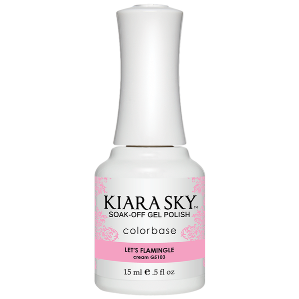 Kiara Sky All-in-One - 5103 Let's Flamingle (Gel) Queen Nails & Beauty Supplies