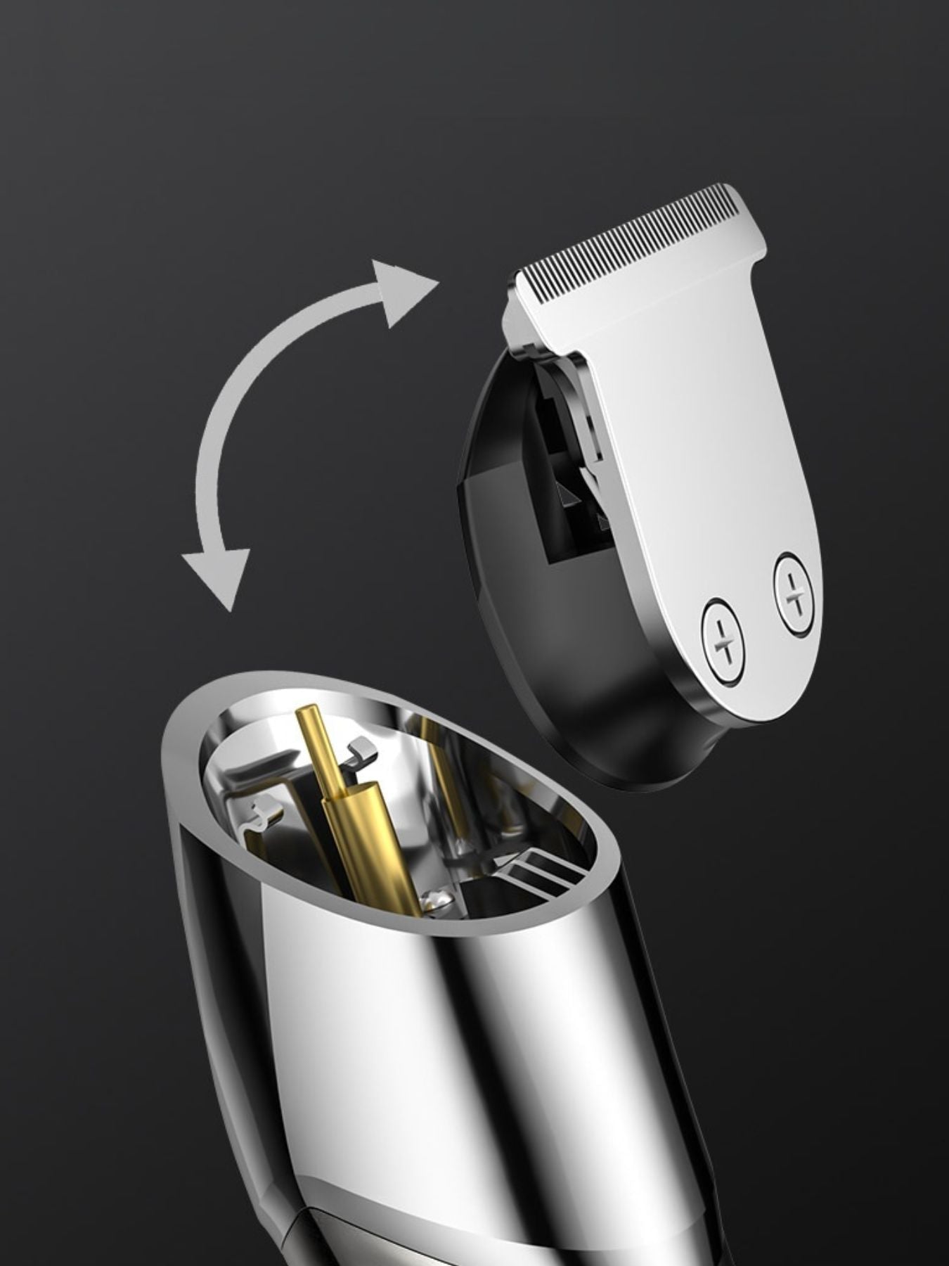 Cordless Hair Clipper Trimmer Unique Oils