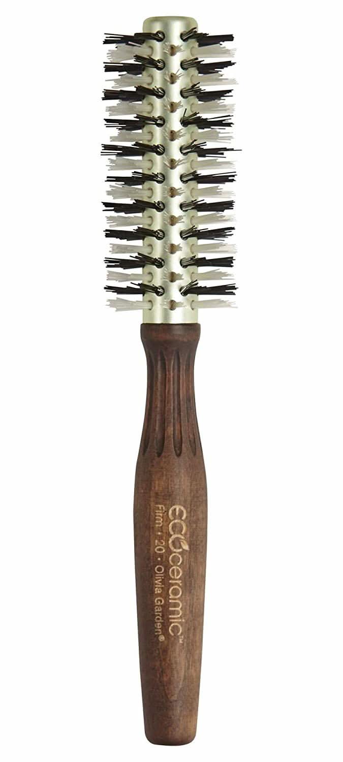 Olivia Garden Eco Ceramic Firm Bristle Thermal Brush 1 3/4" EC-20F The Beauty Box