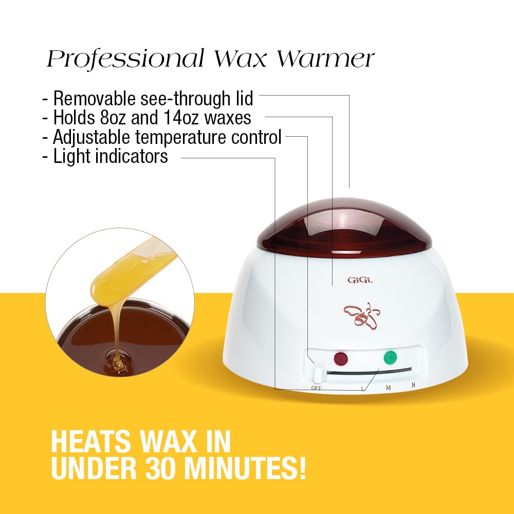 GiGi Professional Waxing Hair Removal Student Starter Kit + Honee Wax, 14 Ounces Lunali Nail Supply