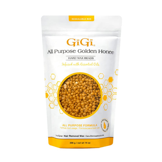 Wax Beads Golden All Purpose Formula 14 oz. Lunali Nail Supply