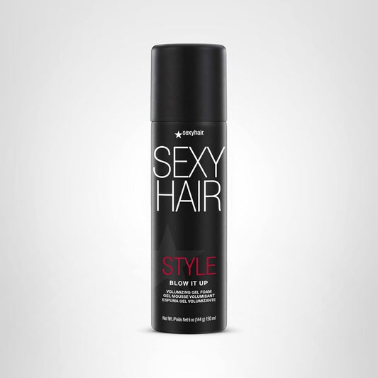 Sexy Hair Style Sexy Hair Blow It Up Gel Foam, 5 Shine / 7 Hold, 5 oz VIP Extensions