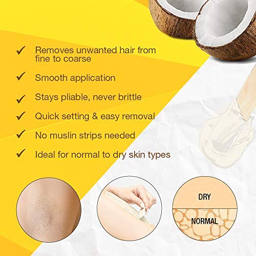 GiGi Flex Wax Coconut Honee™ 13 Oz Lunali Nail Supply
