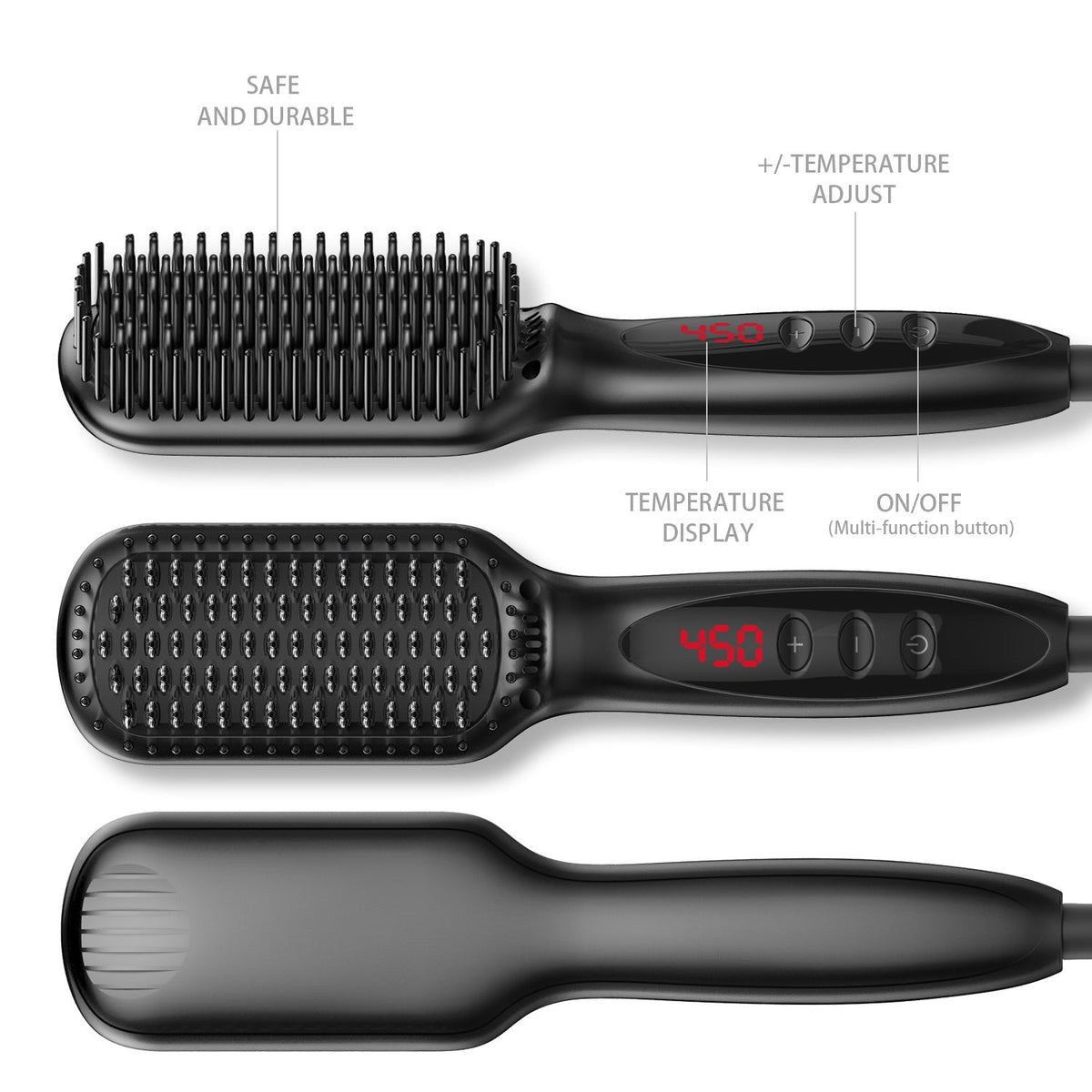 2-In-1 Ionic Hair Straightener Beard Comb Sell My Stuff