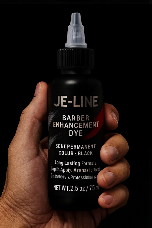 Semi-Permanent Beard Enhancement Dye 2.5 OZ – Professional Barber Color J.E-LINE LLC