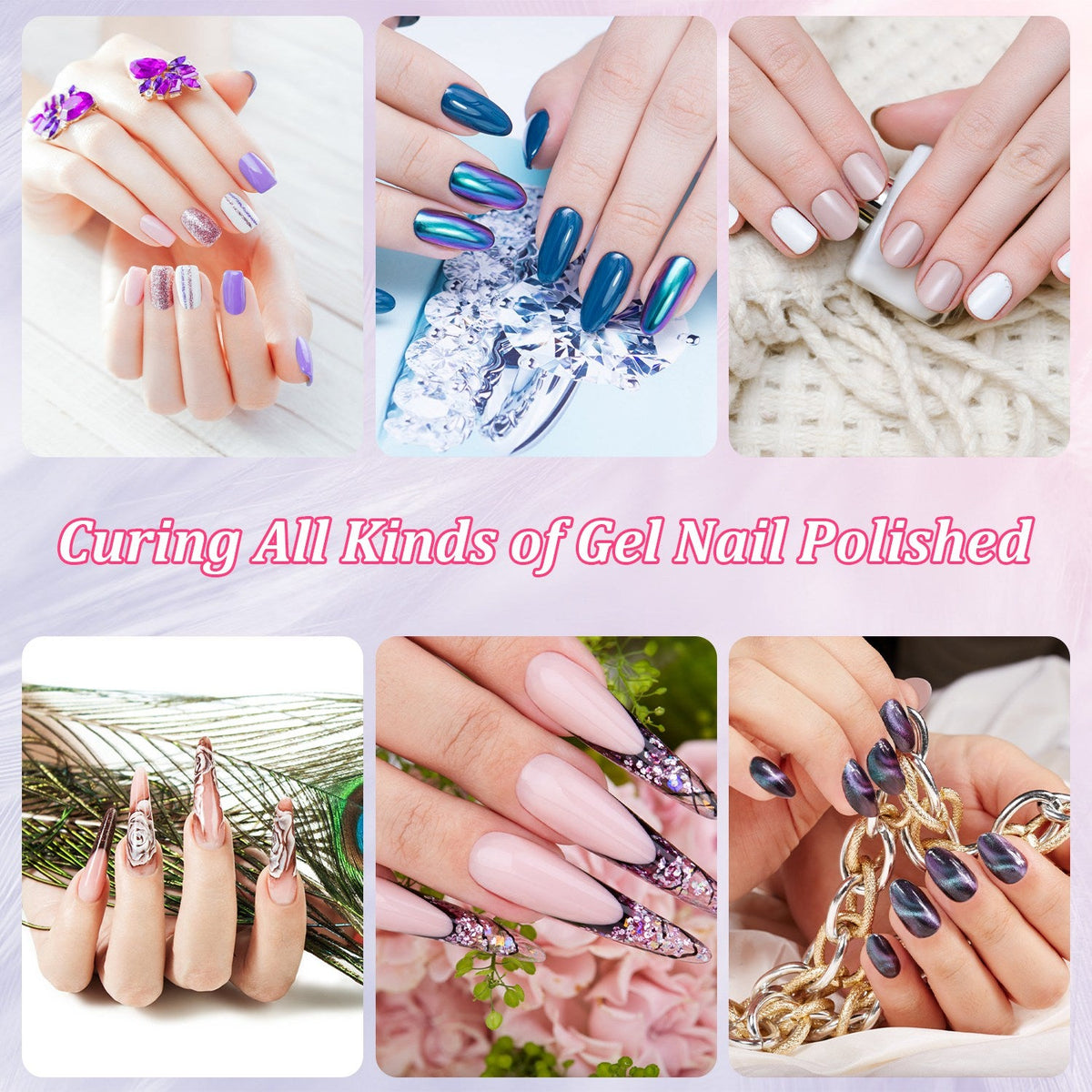 120W LED UV Nail Lamp Gamba Beauty