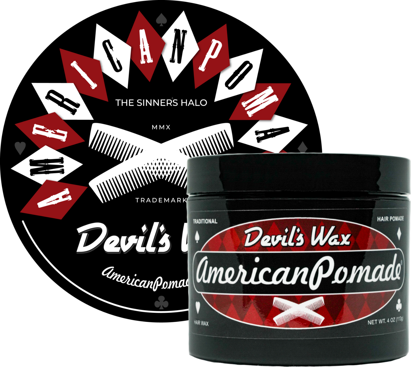 American Pomade Devil's Hair Wax The Grease Shop