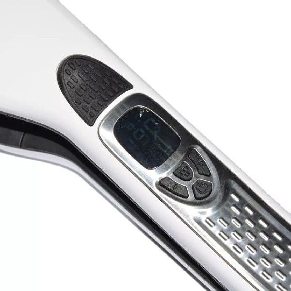 CLRLIFE Steam Hair Brush Titanium Ceramic Flat Iron Elyvora LLC
