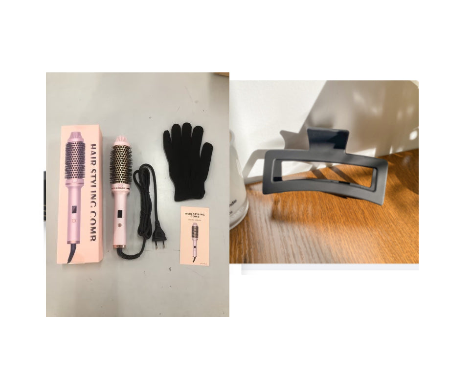 Hair Curler Straight Comb Multifunctional Household Portable Elyvora LLC