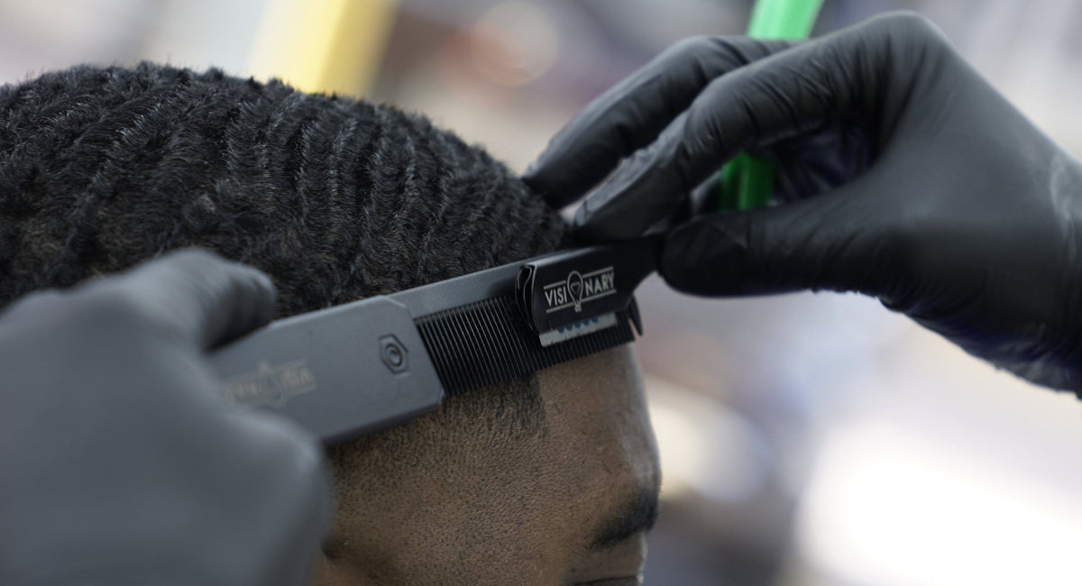 2 in 1 Pocket Comb Visionary Barbers