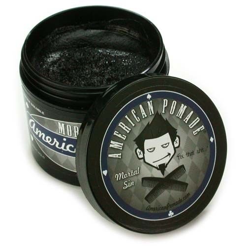 American Pomade Mortal Sin Water Based Hair Pomade The Grease Shop