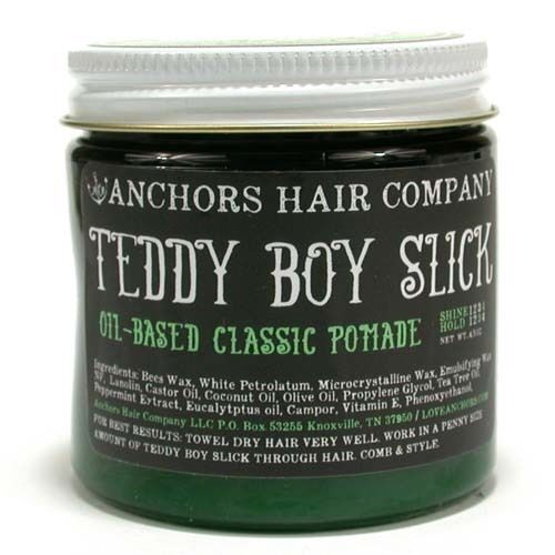 Anchors Teddy Boy Slick Hair Pomade The Grease Shop