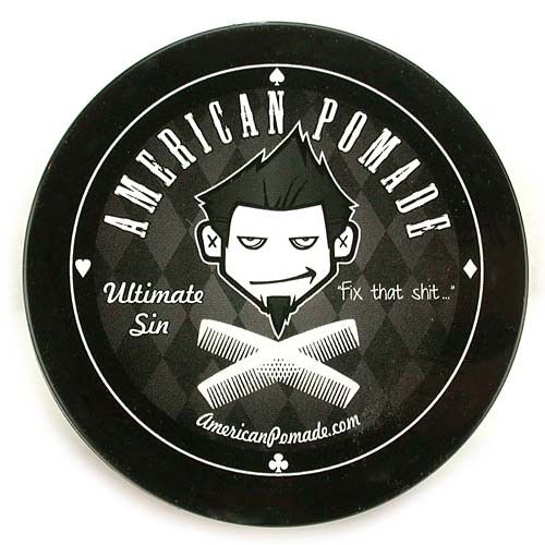 American Pomade Ultimate Sin Hair Pomade The Grease Shop