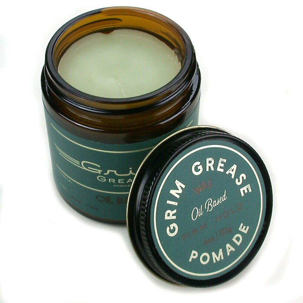 Grim Grease Oil Based Firm Hair Pomade The Grease Shop