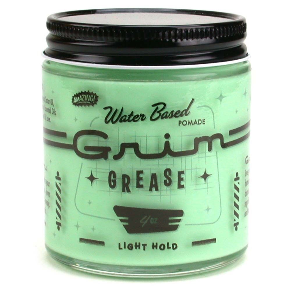 Grim Grease Water Based Light Hold Hair Pomade The Grease Shop
