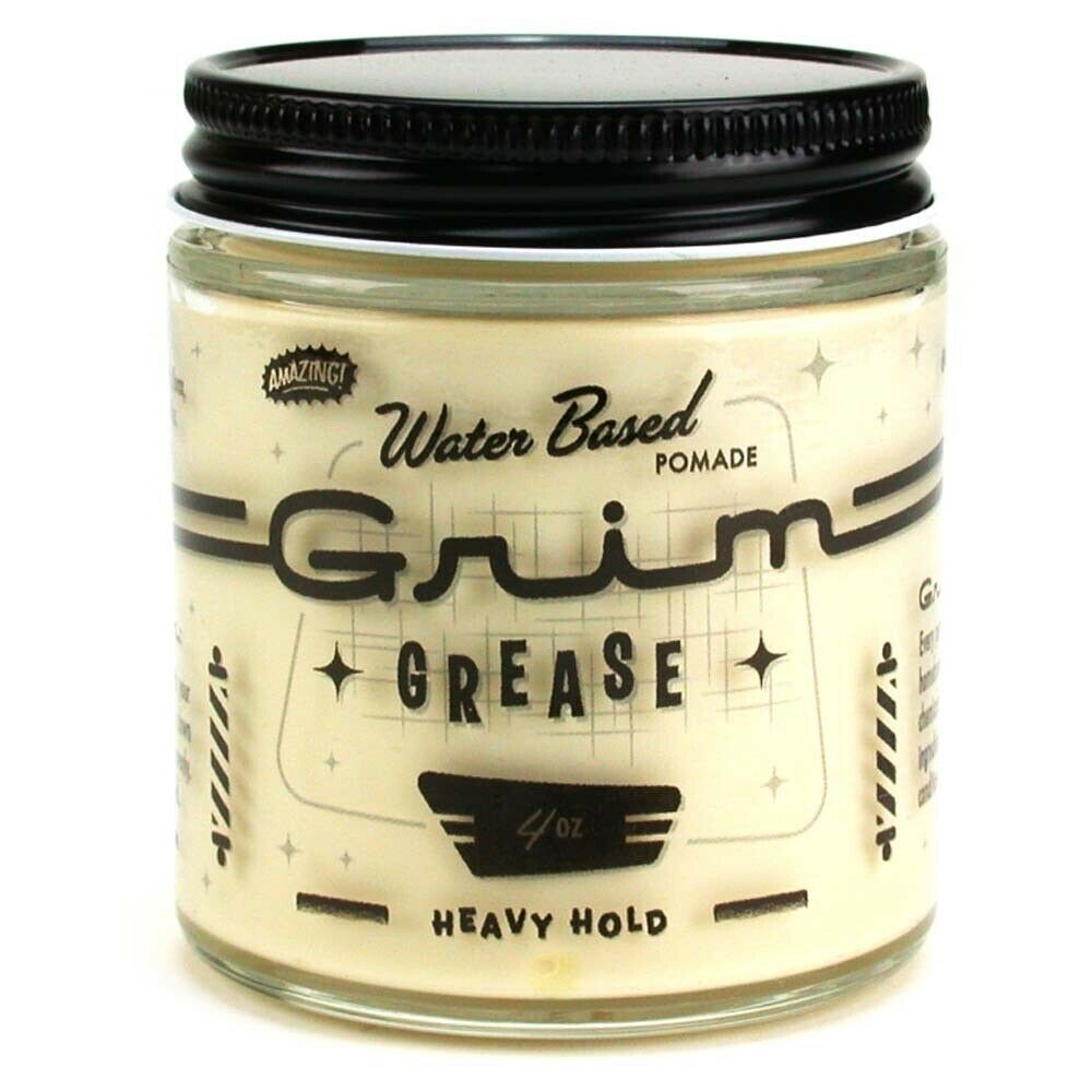 Grim Grease Heavy Hold Water Based Pomade The Grease Shop