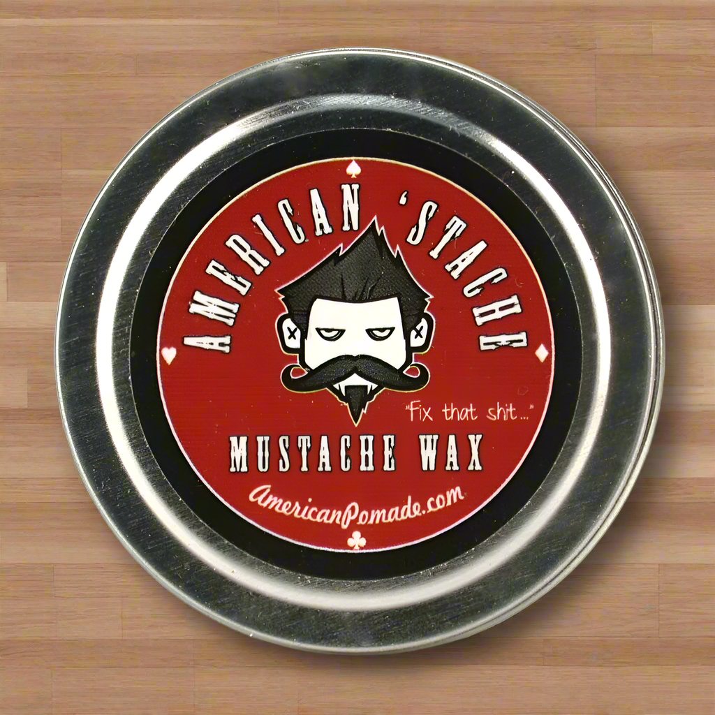 American Pomade 'Stache Mustache Wax The Grease Shop