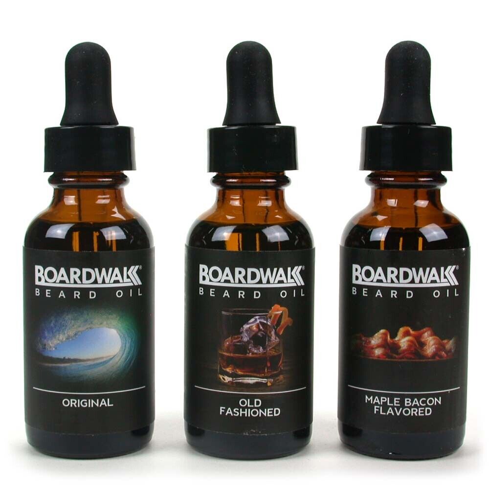 Boardwalk Beard Oil in a Variety of Masculine Scents The Grease Shop