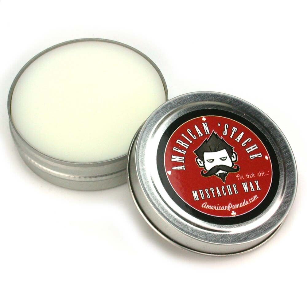 American Pomade 'Stache Mustache Wax The Grease Shop
