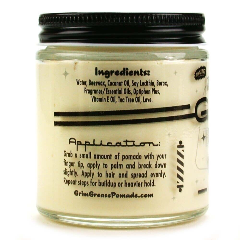 Grim Grease Heavy Hold Water Based Pomade The Grease Shop